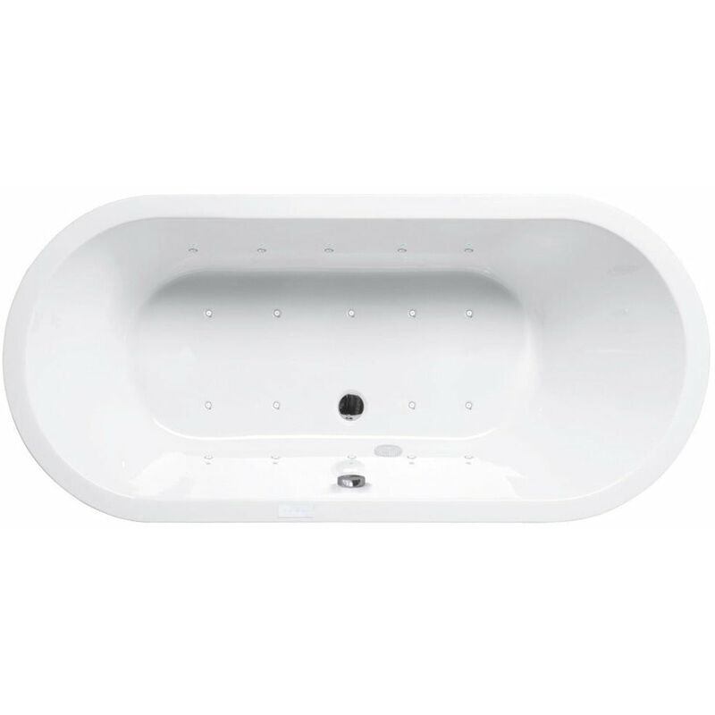 

Bañera de hidromasaje ovalada LOFT blanca Élégance - Sanycces