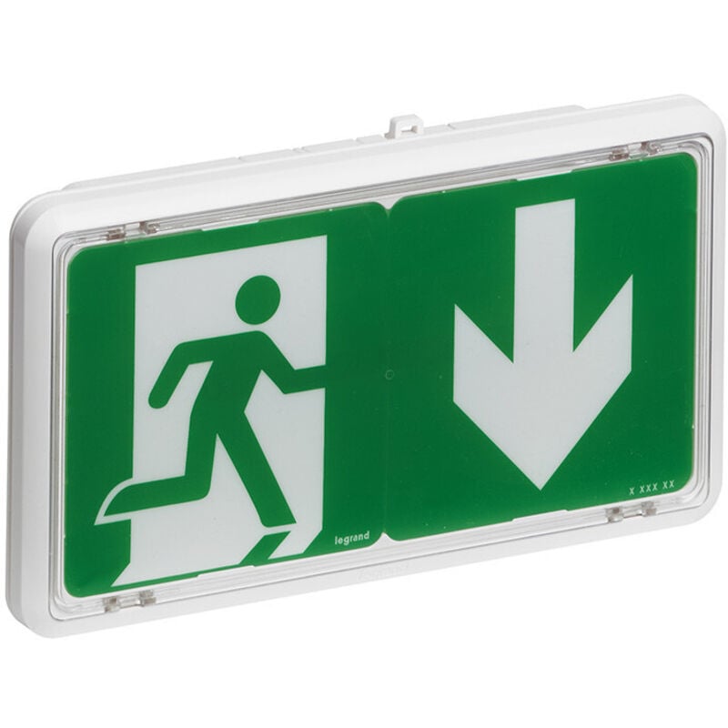 Bloc baes d'évacuation saillie à led sati Connecté pour erp et ert IP43 Legrand 062525