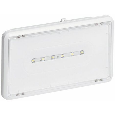 BAES d'évacuation saillie SATI LEDs 45lm 1h IP43 - LEGRAND : 062526