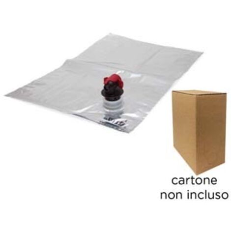 BAG IN BOX SACCA CON TAPPO- - per cartone lt.5 ns. cod.476065 - 10 pezzi MAFFEI