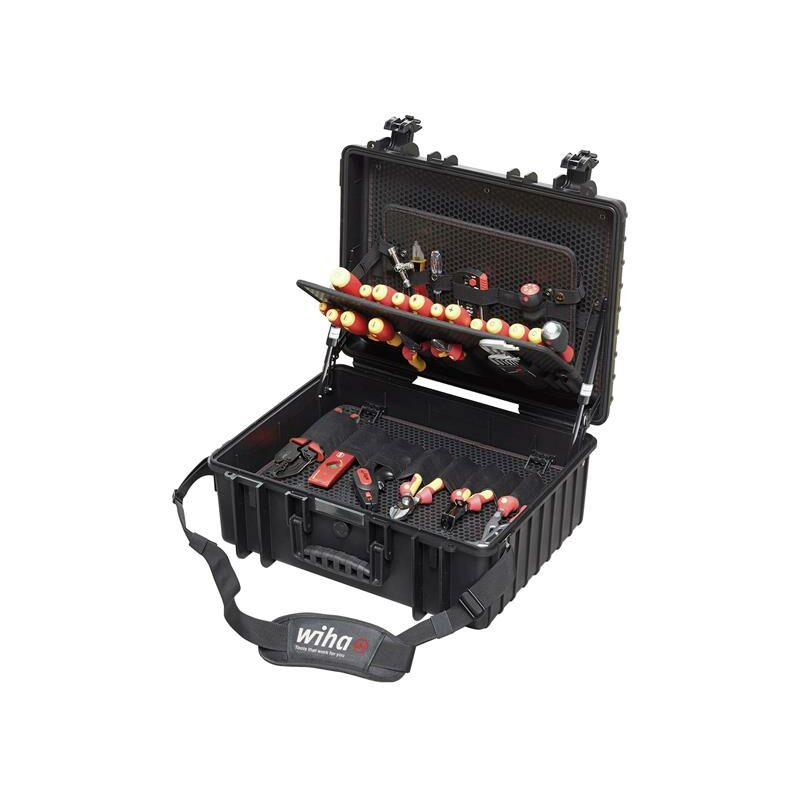 40523 Competence xl electrician Tool Kit, 82 Piece (inc. Case) WHA40523 - Wiha