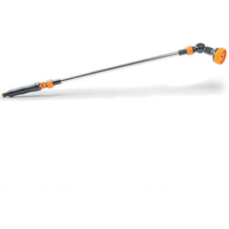 Bagnafiori multigetto 8 getti su prolunga 80 cm con rubinetto per regolazione della portata