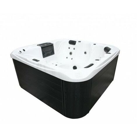 Bagno Italia Minipiscina spa relax 200x200 cm 31 getti 5 posti radio wi-fi bluetooth