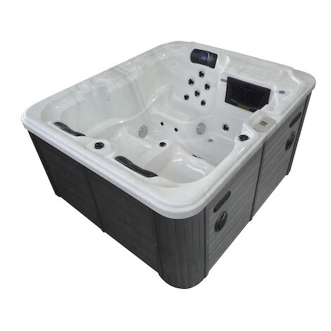 Bagno Italia Minipiscina spa relax 208x175 cm 3 posti 30 getti radio e bluetooth