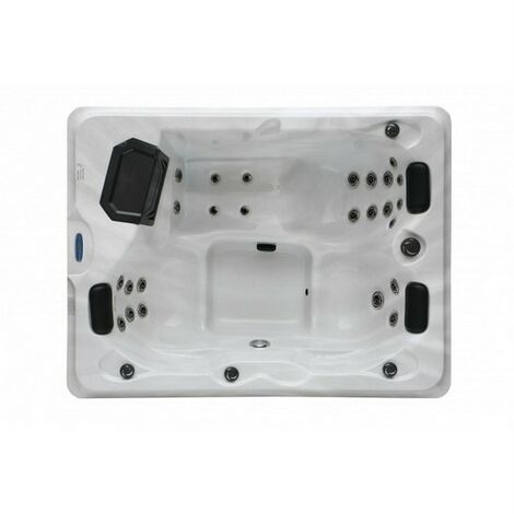 Bagno Italia Minipiscina spa relax 210x160 cm 25 getti cromoterapia e bluetooth
