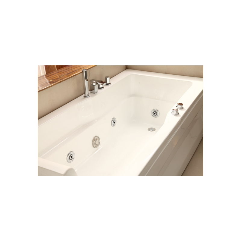 Vasca Da Bagno 170x70.Bagno Italia Vasca Da Bagno Idromassaggio 170x70 Per Una Persona Rubinetteria 9 Idrogetti Vs 0998