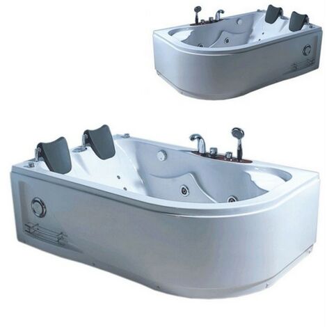 Bagno Italia Vasca idromassaggio 170x115cm rettangolare 15 getti versione sinistra