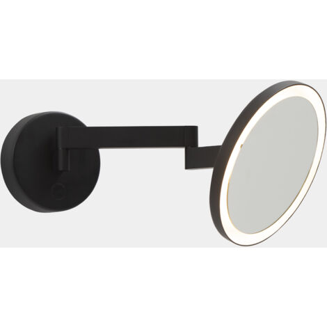 Bagno Lamade da parete Bagno Specchio IP44 Vanity LED 9W 3000K 256lm. Ingrandimento specchio x3