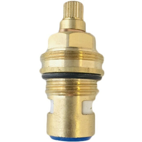 Bagnoclic – Tête de robinet céramique 1/2 – Laiton lourd – Joints d'étanchéité inclus – Compatible avec raccords classiques