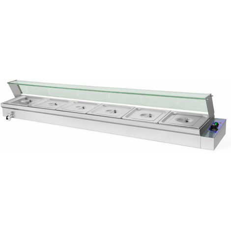 Bagnomaria elettrico professionale 6x GN 1/2 – vertes