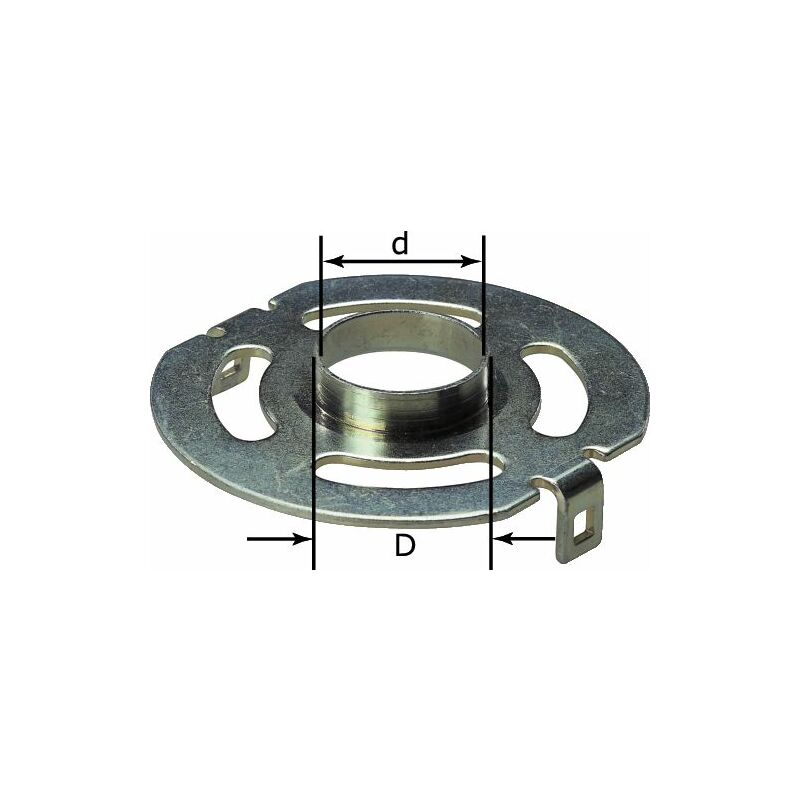 Festool - Bague de copiage kr-d 24 - Pour of 1400 - 492183