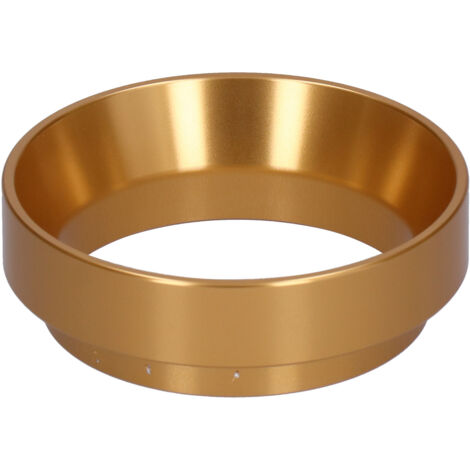 Bague de Dosage 58MM Anti-Vol de Poudre, Entonnoir de Distribution pour Machine à Café, Pièces Détachées (Doré)