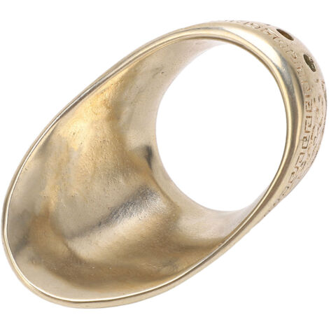 Bague de Pouce Tir à l'Arc Mongol Modèle 20, Protecteur Haute Résistance pour Archer