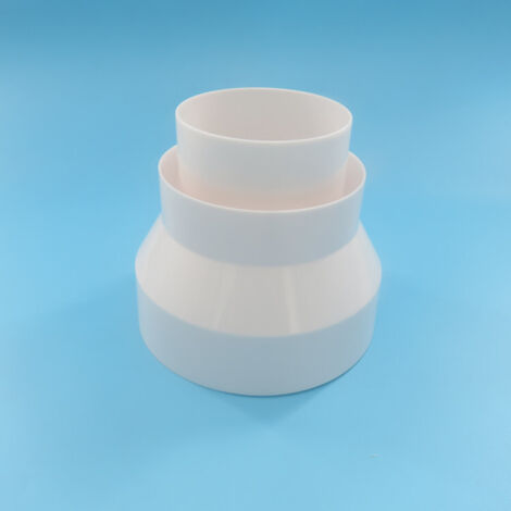Bague de réduction en plastique pour tuyau d'évacuation de hotte aspirante 100/110/150