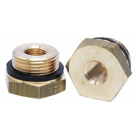 Bague de réduction Laiton Droit Legris G Mâle 3/4pouce - Femelle 1/4pouce ( Prix pour Paquet de 5 )
