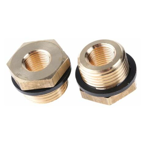 Bague de réduction Laiton Droit Legris G Mâle 3/8pouce - Femelle 1/8pouce ( Prix pour Paquet de 5 )