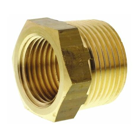 Bague de réduction Laiton Droit Legris R Mâle 3/4pouce - Femelle 1/2pouce ( Prix pour Paquet de 5 )