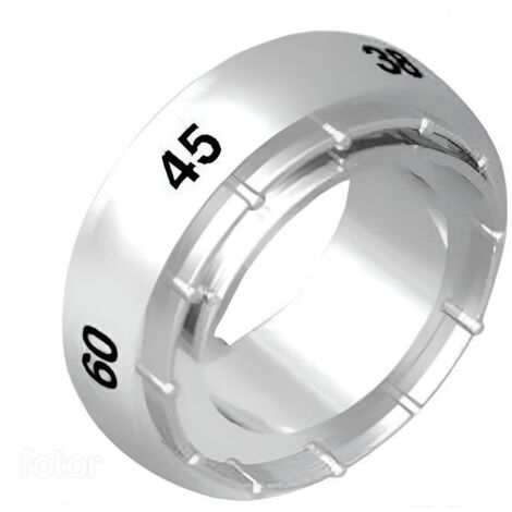 Bague de régalage de température 38° version 03 pour mitigeur de douche Novellini