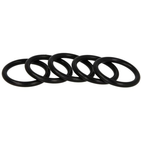 Bague d’étanchéité acier C raccord à sertir noir 18 mm