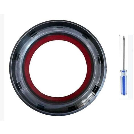 Bague d'étanchéité pour seau à poussière d'aspirateur pour aspirateur Dyson V11 + vis