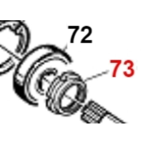 Bague M25x1.5 pour chargeuse pelleteuse 150RC 160SPR ORIGINAL GIANNI FERRARI 01.40.00.2532