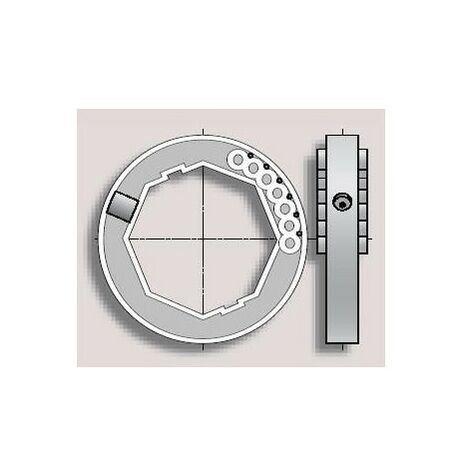 Bague pour verrou de sécurité Blocksur pour tube octo 60 somfy