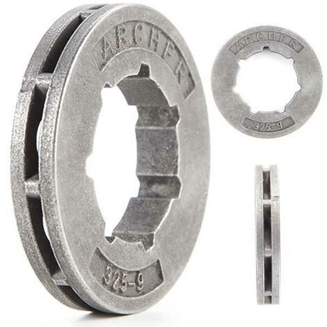 Bague standard pour pignon tronçonneuse .325" 9 dents.