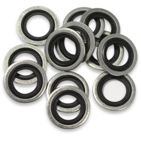 Bagues bs bonded seal, joint de bouchon de vidange de 12