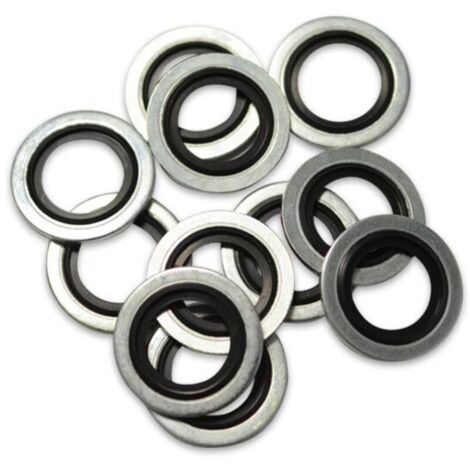 Bagues bs bonded seal, joint de bouchon de vidange de 18