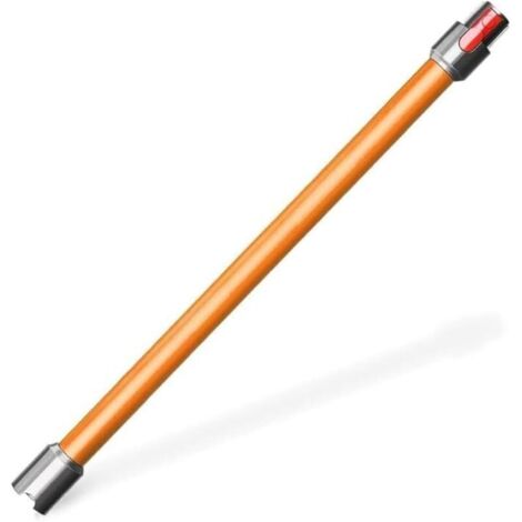 Baguette à dégagement rapide compatible avec aspirateur Dyson V15 V11 V10 V8 V7 (orange)