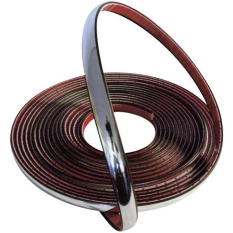 BAGUETTE CHROMÉE 6 MM X 8 M CARPOINT 2218520