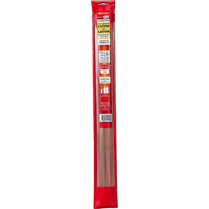 Guilbert Express - Baguette de brasure Cuivre/ Phosphore (1 kg)