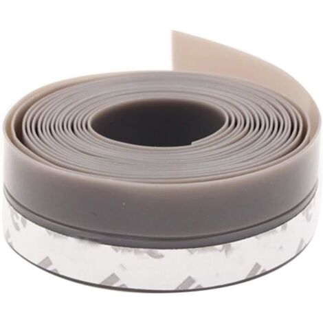 Baguette de porte transparente,100 x 4,5 x 0,5 mm,Joint coupe-vent - Bande en silicone,Autres portes en verre de salle de bain