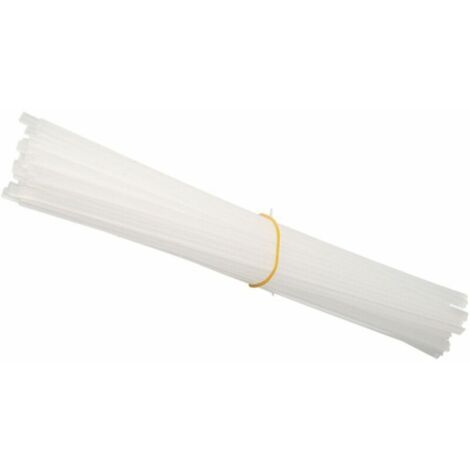 baguette de soudage en plastique PP baguette de soudage pour pistolet à souder en plastique/pistolet à Air chaud 250mm blanc K17576W