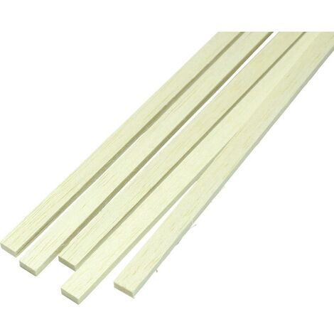 Baguette en balsa Pichler C9653 (L x l x H) 1000 x 15.0 x 10.0 mm 10 pc(s)