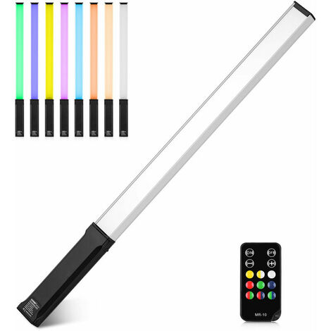 20W Handheld RGB Baguette lumineuse colorée LED Photographie