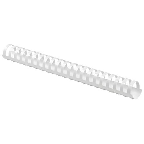 Baguette reliure anneaux plastique 51 mm PAVO couleur - Boîte de 50 sur