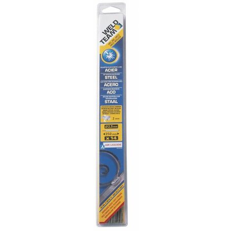 Baguette soudure Acier D1.6 Etui de 20 - WELDTEAM