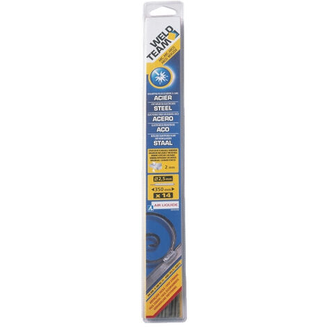 Baguette soudure Acier D2,0 Etui de 25 - WELDTEAM