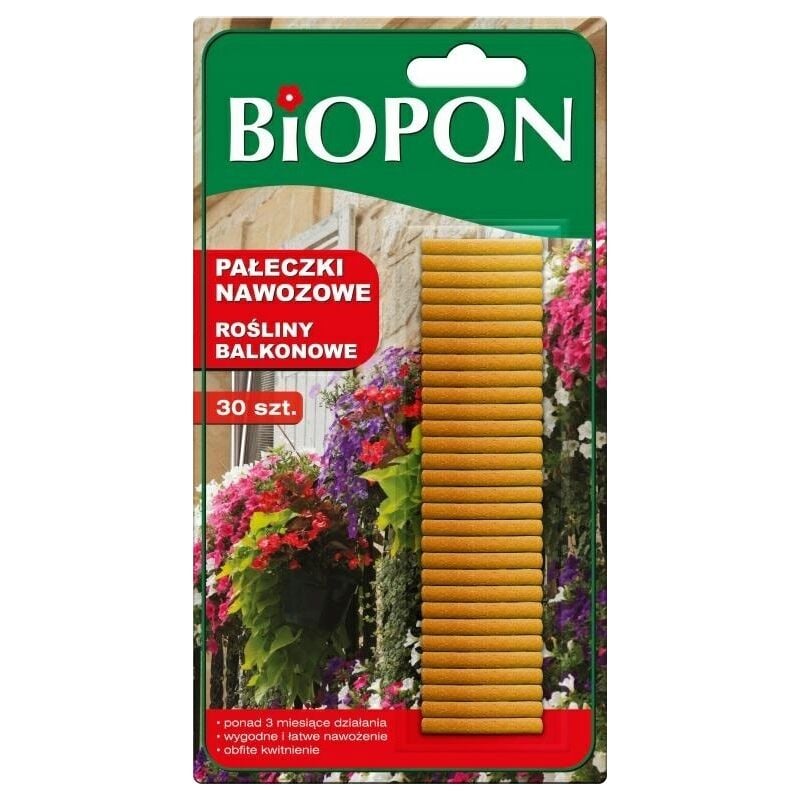 Bâtonnets BIOPON pour plantes de balcon 30 pcs.