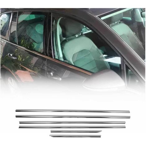 Baguettes de fenêtre pour VW Golf mk7 Variant 2013-2020 en acier inoxy chromé