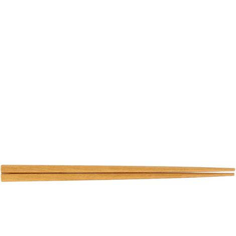 Baguettes en Bois Écologiques Portables pour Étudiants et Voyageurs - Cadeau Pratique en Bois d'Hévéa Clair