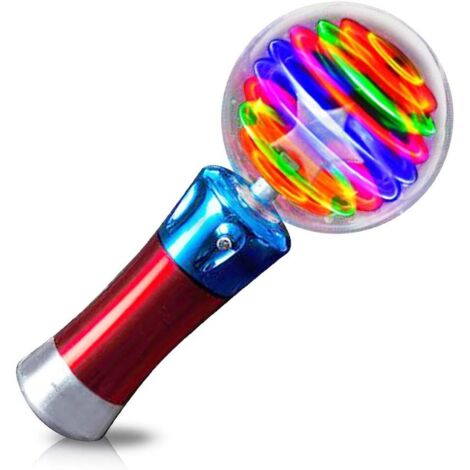 Baguettes magiques LED enfants, clignotantes, spectacles garçons/filles