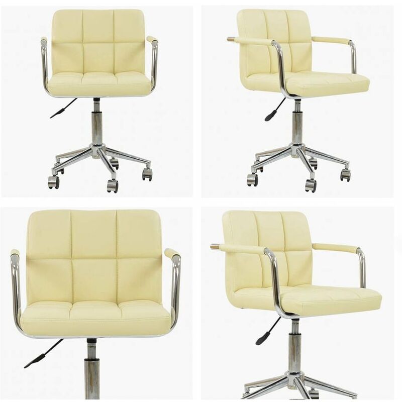 Bahama Small Office Chair Cream