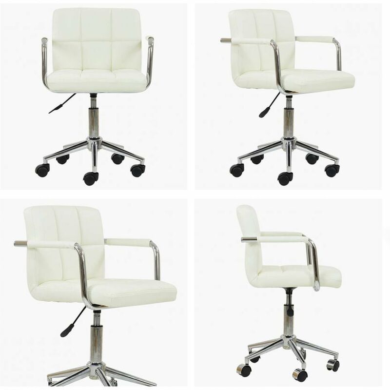 Bahama Small Office Chair White