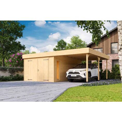 Bahamas-Log Cabin, Wooden Garden Room, Timber Summerhouse, Home Office - L680 x W560 x H250.8 cm