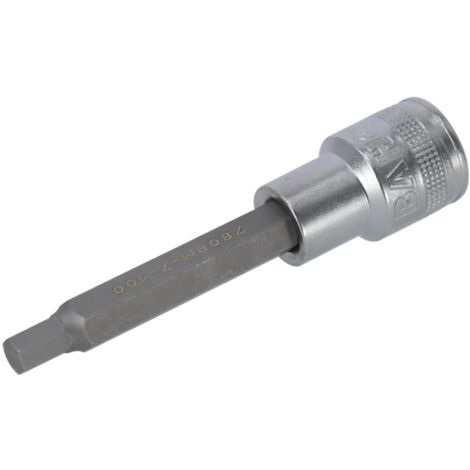Bahco 1/2 Schraubendreher-Einsatz für 14 mm-Zwölfkantschrauben, 120 mm