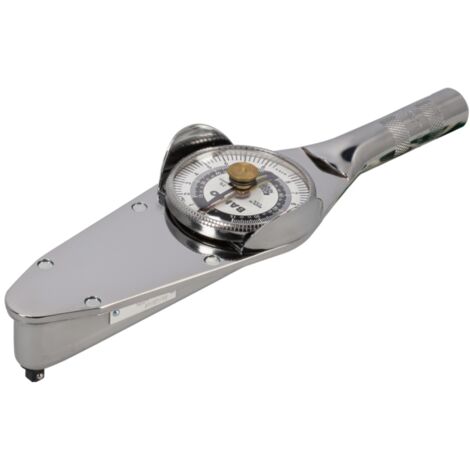 Bahco 1/2 Uhren-Drehmomentschlüssel, 28-140 Nm, Metallgriff, freihändig verwendbar, +-3%