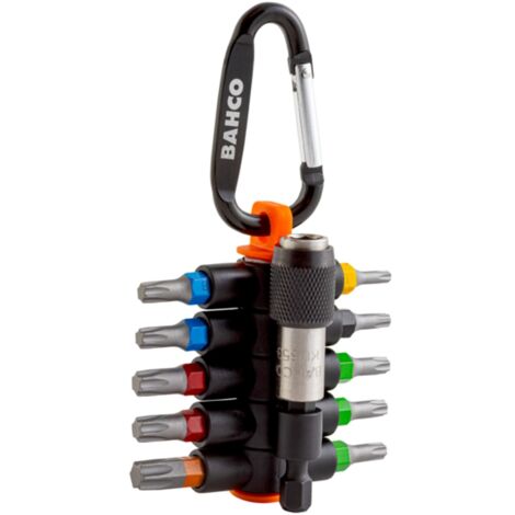 Bahco 1/4 Bitsatz, Torx, 11-tlg