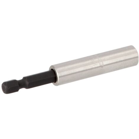 Bahco 1/4 Magnetischer Universal-Bithalter mit Haltering, Sechskant 75 mm - 5 Stk./Kunststoffbox